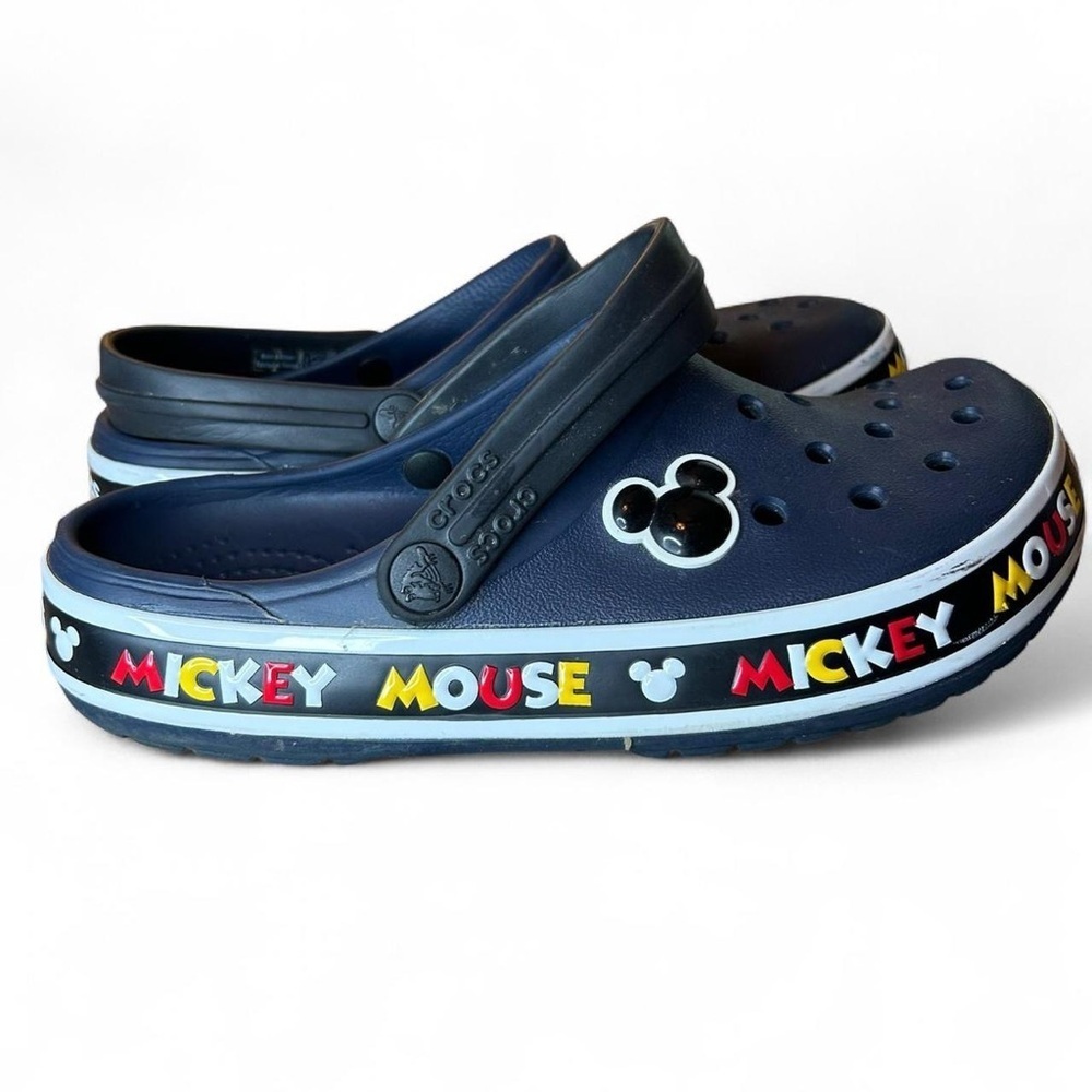 Navy Mickey Mouse Crocs 👟✨ | Men’s 5 / Women’s 7 - Picture 3 of 8